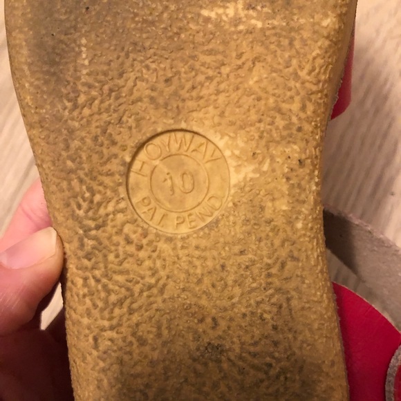 Salt Water Sandals by Hoy Sun-San-Surfer Toddler Girls size 10 color Red - Picture 11 of 12